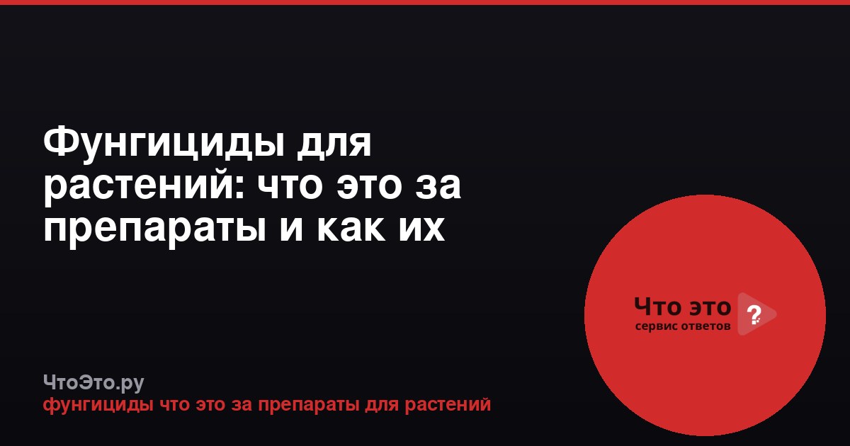 Фунгициды для растений: что это за препараты и как их применять