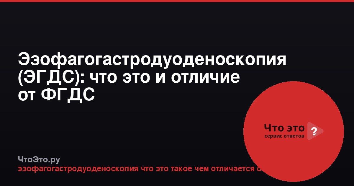 Эзофагогастродуоденоскопия (ЭГДС): что это и отличие от ФГДС